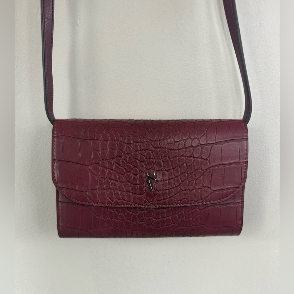 NWOT Mini Crossbody Burgundy